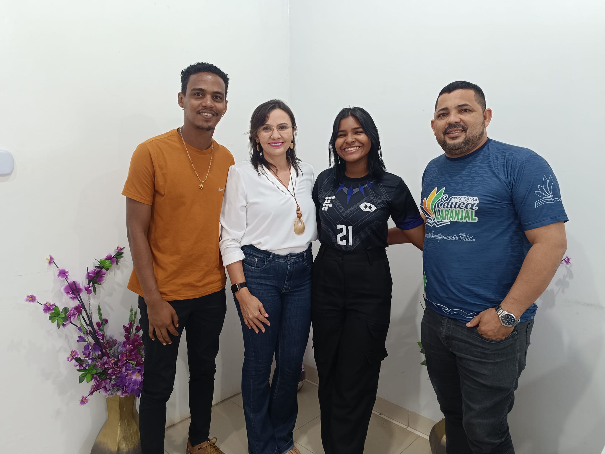 SECRETARIA DE EDUCAÇÃO RECEBE EQUIPE DA COORDENADORIA DE JUVENTUDE